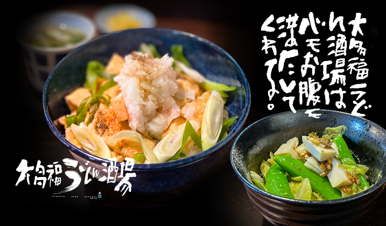 Kyoto Kojinguchi Marutamachi District Dinner Izakaya (Japanese pub) Sake (Japanese rice wine) Otafuku Udon (mention specific dishes like Ham Katsu Curry Udon) Traditional Japanese Udon Local Kyoto Food Authentic Japanese Dining Experience